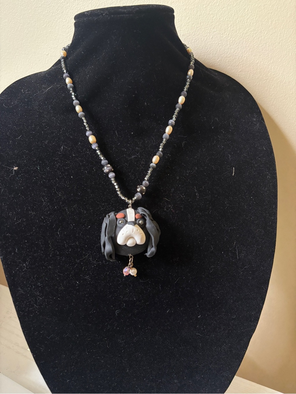 Handmade Spaniel Necklace